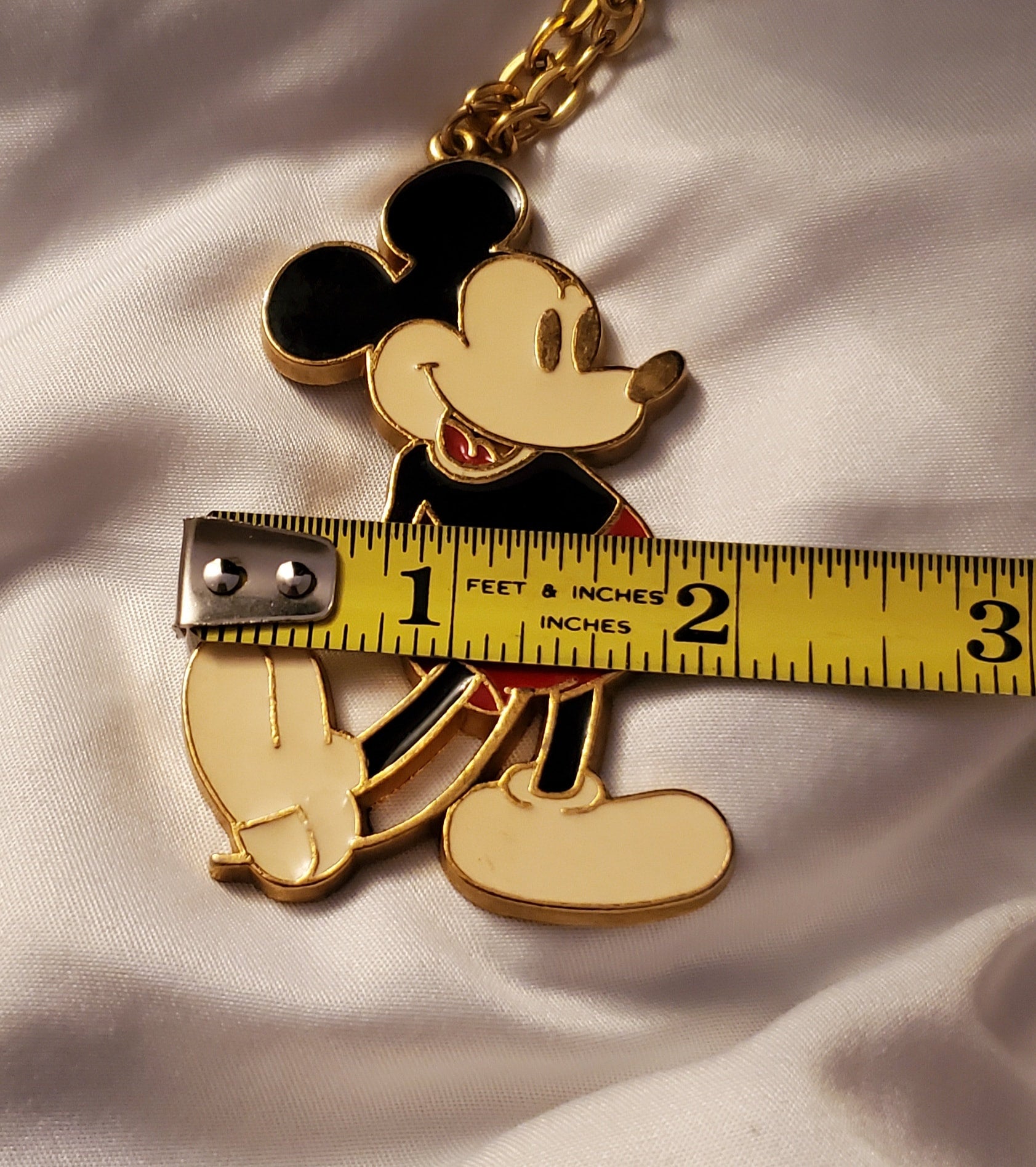 Vintage mickey on sale mouse necklace